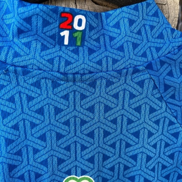 Women's Cuore Italiano Jersey Shirt Multicolor XL Visible Pocket 1/4 Zip 2011 - Picture 8 of 15